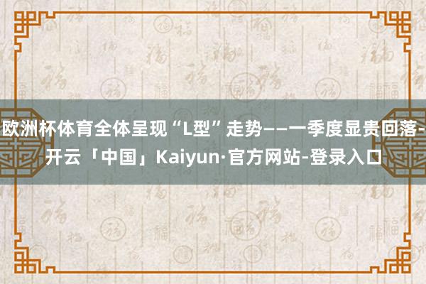 欧洲杯体育全体呈现“L型”走势——一季度显贵回落-开云「中国」Kaiyun·官方网站-登录入口