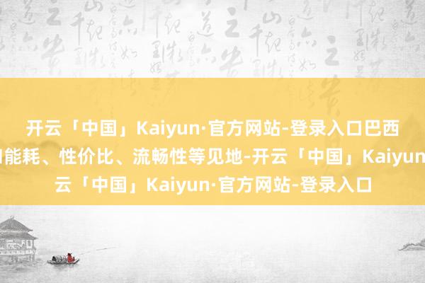 开云「中国」Kaiyun·官方网站-登录入口巴西、迪拜等国度更温和能耗、性价比、流畅性等见地-开云「中国」Kaiyun·官方网站-登录入口